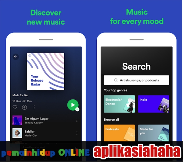 Download Spotify Mod APK Premium Update 8.8.96.364 | pemainhidup ONLINE aplikasiahaha Update!