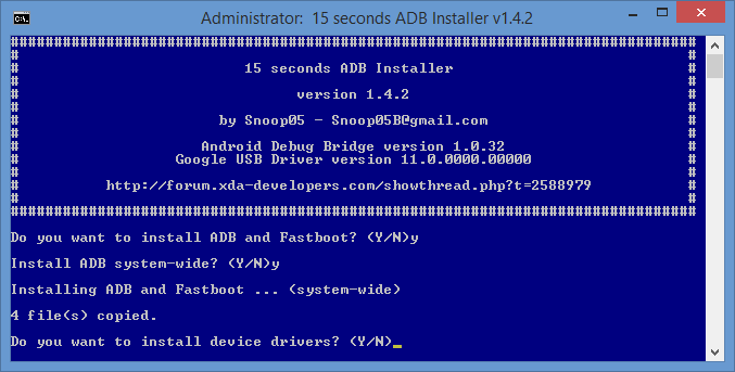 Cara Install ADB Driver dan Fastboot di Windows